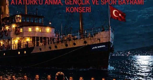 Samsun'da 19 Mayıs Atatürk'ü Anma Konseri Düzenleniyor