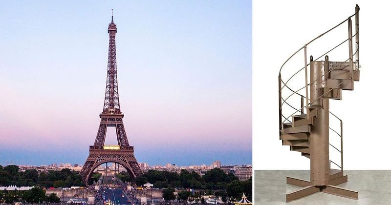 Eiffel Kulesi'nin Nadir Merdiven Parçası 21 Mayıs'ta Açık Artırmada
