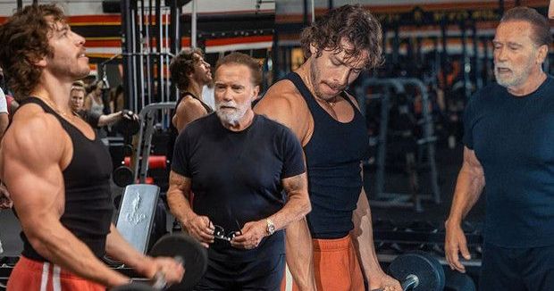 Arnold Schwarzenegger, Gayrimeşru Oğlu Joseph Baena'nın Vücut Geliştirme Yarışmasına Destek Verdi