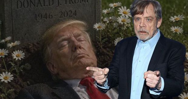 Mark Hamill'in Trump'ı Mezarda Gösteren Paylaşımı Beyaz Saray'ın Tepkisini Çekti