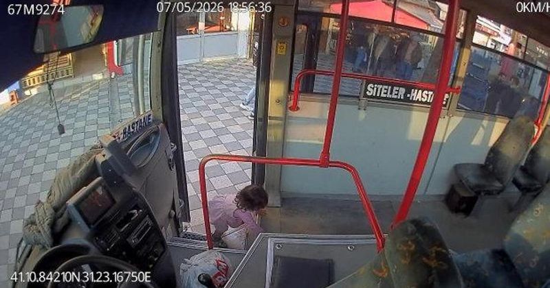 Zonguldak'ta Minik Çocuğun Otobüs Firarına Ağlama Sesi Son Verdi