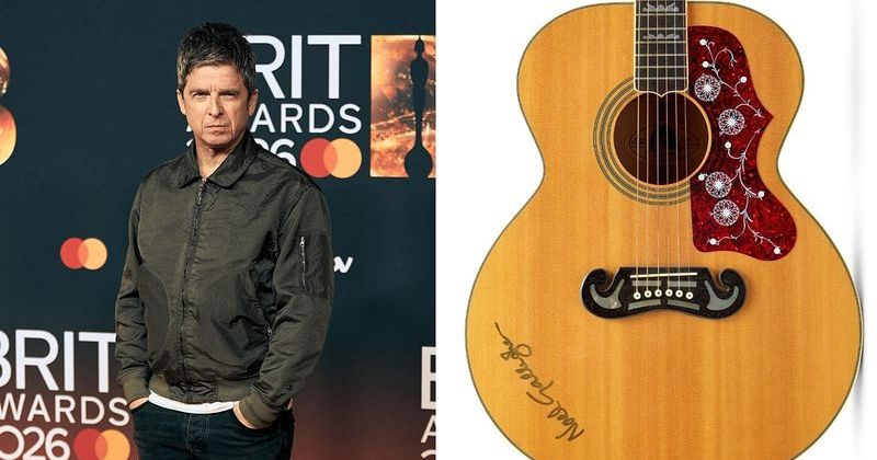 Noel Gallagher'ın Oasis Albümündeki Gitarı Sotheby’s’te Satışa Çıkıyor