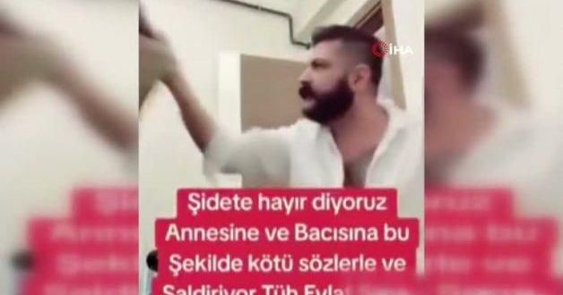 İzmir'de Canlı Yayında Ailesine Tehditler Savuran Şüpheli Kısa Sürede Yakalandı