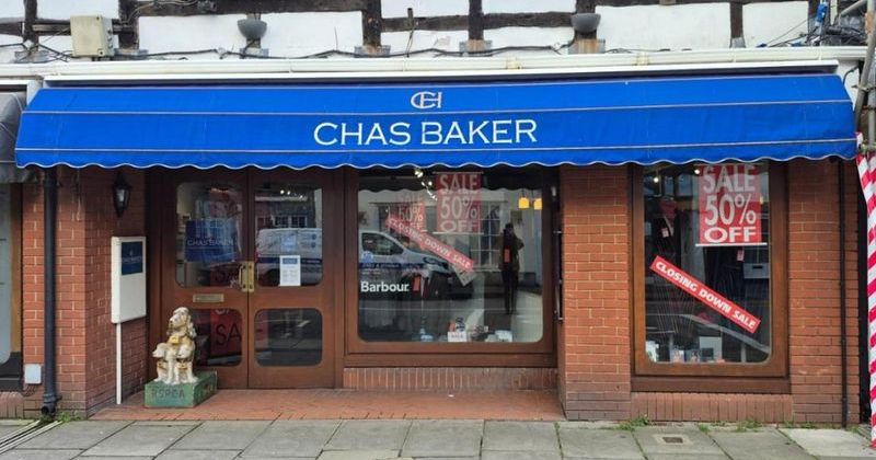 124 Yıllık Salisbury Markası Chas H Baker Faaliyetlerini Sonlandırıyor
