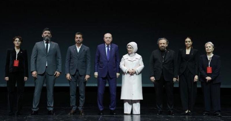 Cumhurbaşkanı Erdoğan, "Bir Adam Yaratmak" Filminin Galasına Katıldı