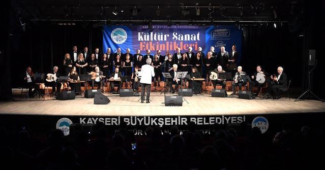 Kayseri'de Türk Sanat Müziği Konseri Yoğun İlgiyle Gerçekleşti