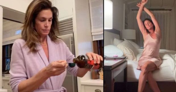 Cindy Crawford’un Sabah Rutini Sosyal Medyada Tartışma Yaratıyor