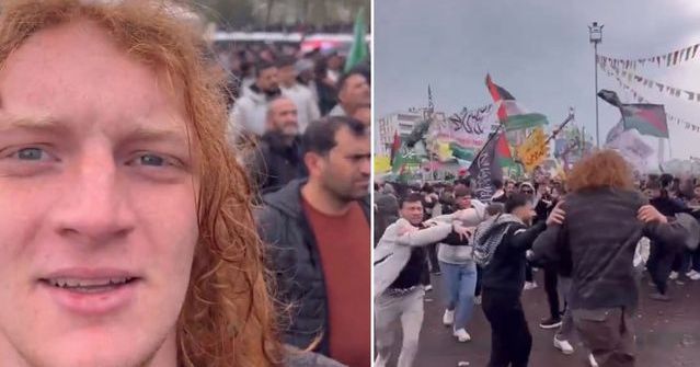 Amerikalı Influencer Tommy G, Diyarbakır'daki Protestoda Beklenmedik Anlar Yaşadı
