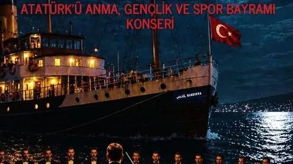 Samsun'da 19 Mayıs Atatürk'ü Anma Konseri Düzenleniyor