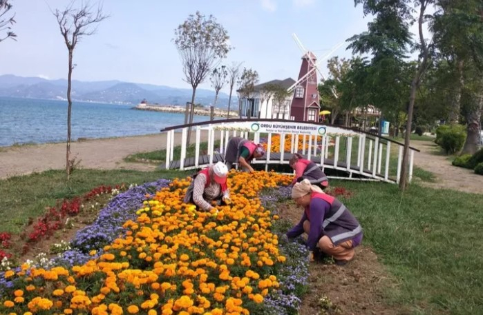 Ordu’da Kent Estetiğine Büyükşehir Katkısı