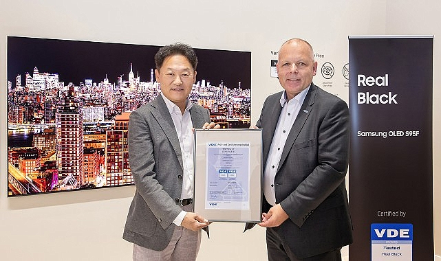 Samsung 2025 OLED TV serisi, VDE'den “Gerçek Siyah