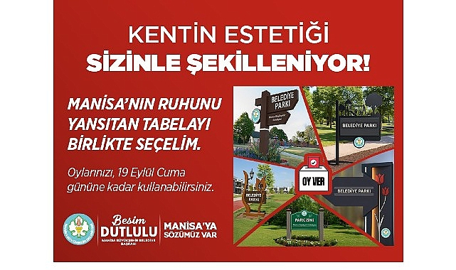 Manisa'nın Tabelalarına Halk Karar Verecek