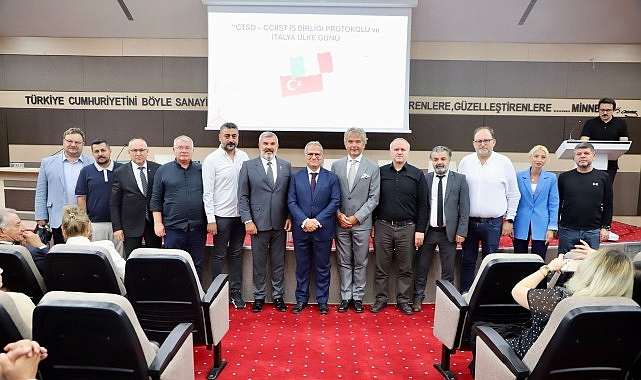 Türkiye-İtalya Ekonomik İş Birliğinde Yeni Adım: Çerkezköy'de Stratejik Protokol İmzalandı