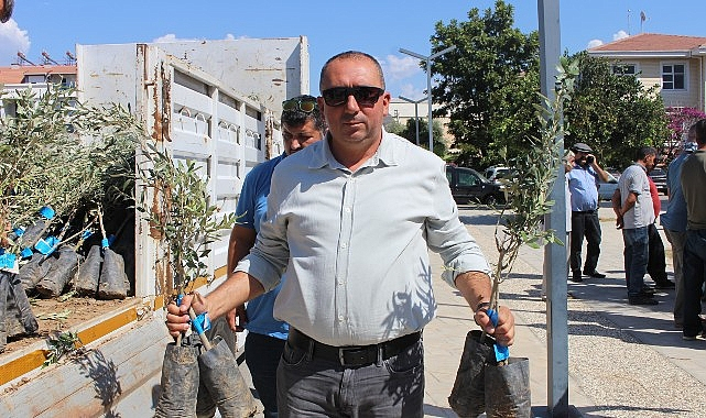 Gazipaşa'da 83 kişiye 1660 adet fidan desteğinde bulunuldu