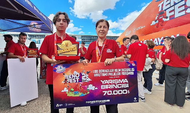 İzmir Fen Lisesi Öğrencisi, TEKNOFEST 2025'te Türkiye Birincisi Oldu