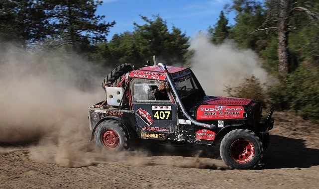 Vezirköprü'de Nefes Kesen Offroad Mücadelesi