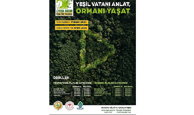 Gençlerden Yeşil Vatan Kısa Film Yarışması'na yoğun ilgi