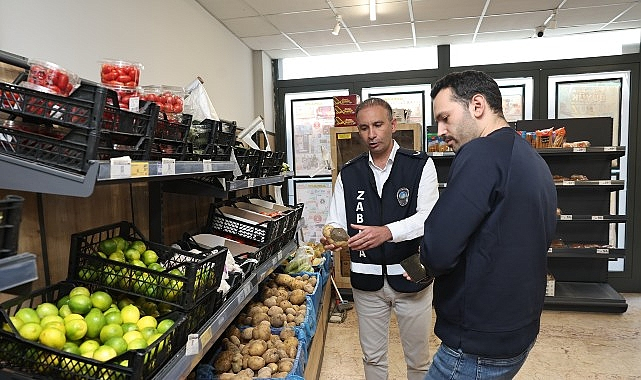 Nilüfer'de halk sağlığı için marketlere sıkı denetim