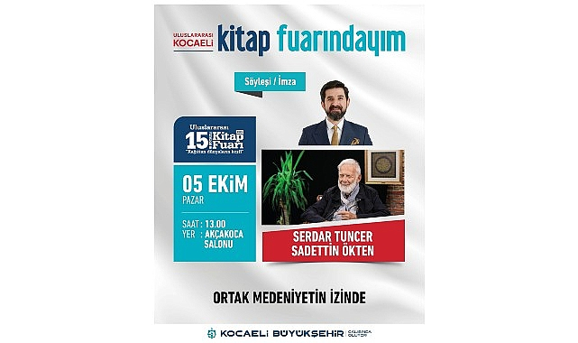 Kitap Fuarı'nın ilk özel oturumu Ökten ile gerçekleşiyor