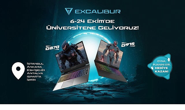 Excalibur'dan gençlere ilham veren kampüs etkinlikleri