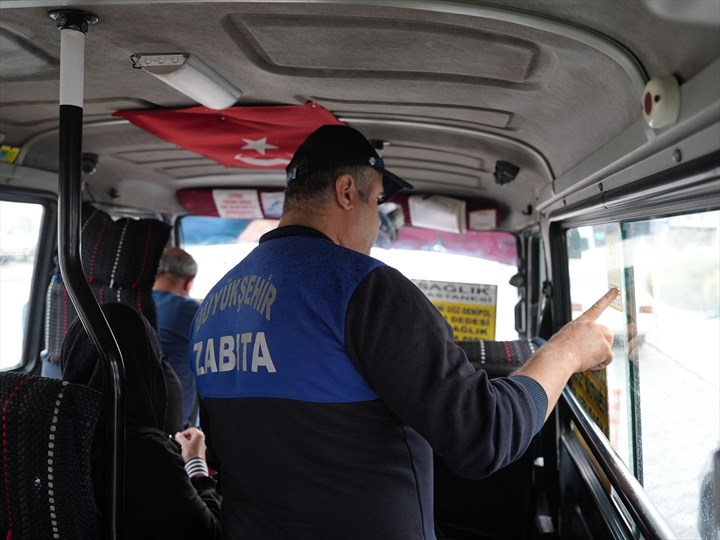 Denizli Büyükşehir’den Şehir İçi Dolmuş Trafiğine Kapsamlı Denetim
