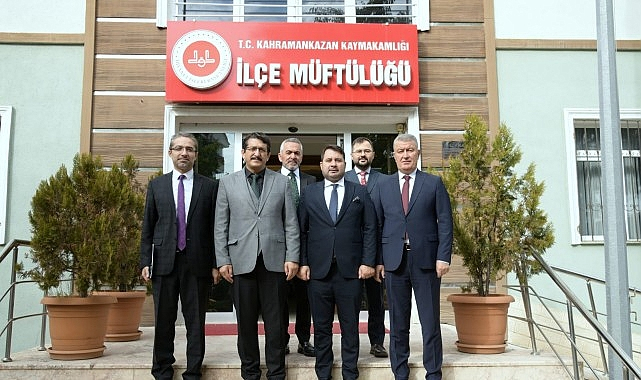 Başkan Çırpanoğlu, Camiler ve Din Görevlileri Haftası Kapsamında İlçe Müftüsünü Ziyaret Etti