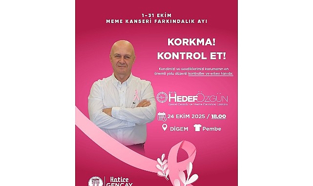 DİGEM’de Meme Kanseri Farkındalık Programı Düzenlenecek