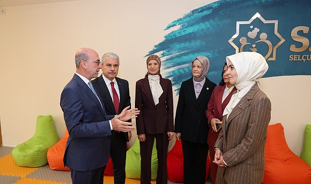 Bakan Göktaş, Selçuklu Belediyesi SAGEM Merkezini Ziyaret Etti