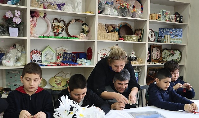 Üreten Engelliler Merkezi, Maltepeli Öğrencilerle Atölye Çalışması Yaptı