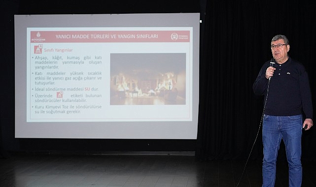 Beylikdüzü Belediyesi Çalışanlarına Yangın Güvenlik Eğitimi Verdi