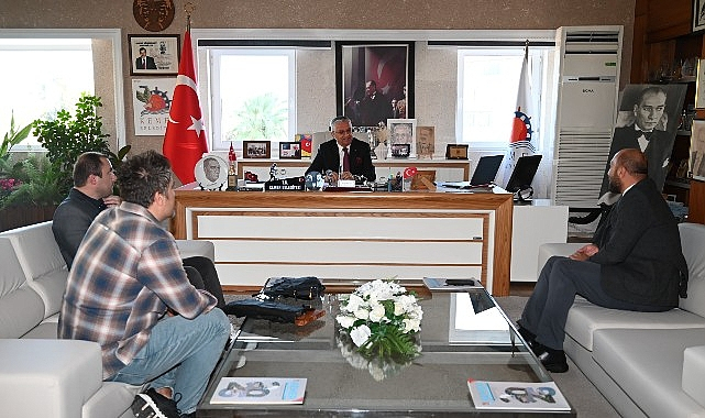 Akdeniz Üniversitesi Göynük MYO Müdürü ve Öğretim Üyelerinden Başkan Topaloğlu’na Ziyaret