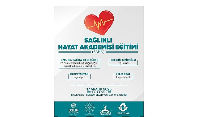 Gölcük Belediyesi Sağlıklı Yaşam İçin Saha Eğitimi Düzenliyor