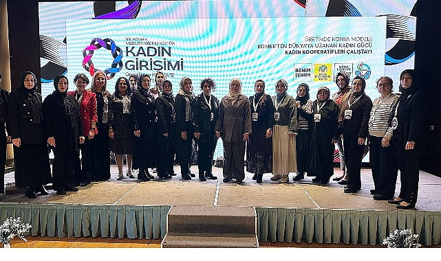Konya Büyükşehir Belediyesi'nden Kadın Kooperatiflerine Destek: KOMEK Kadın Kooperatifleri Çalıştayı Düzenlendi