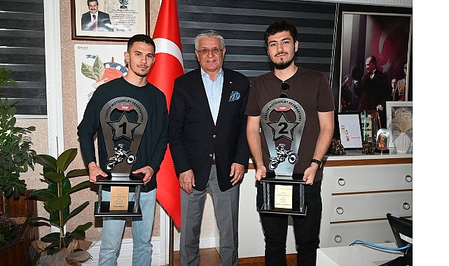 Enduro Sporcularından Başkan Topaloğlu’na Anlamlı Ziyaret