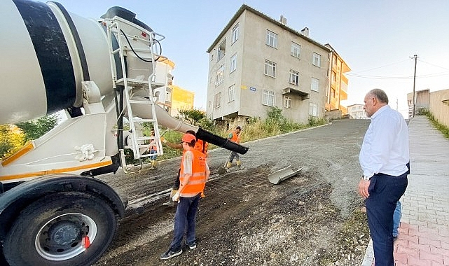 Başkan Sandıkçı: ″Canik'imiz için durmuyoruz, çalışıyoruz, üretiyoruz″