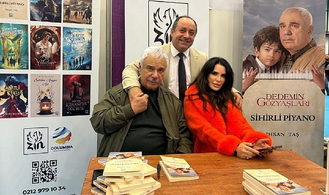 Usta İsimler TÜYAP'ta Buluştu: Serpil Çakmaklı ve Halil Ergün, İhsan Taş’ın İmza Gününde Yanındaydı