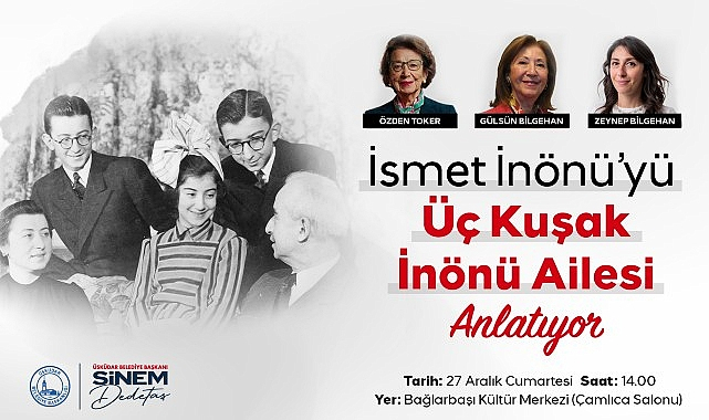 Üsküdar’da İsmet İnönü’yü Anma Programı Düzenleniyor