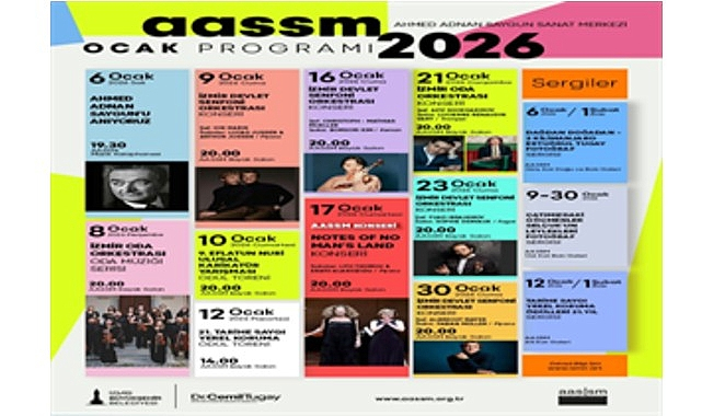 AASSM, Sanatla Dolu Yeni Yıla Güçlü Bir Başlangıç Yapıyor