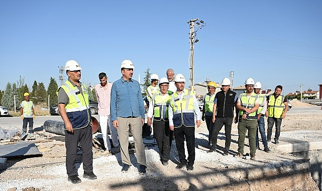 Konya Büyükşehir'den 282 Km Yeni Su ve Kanalizasyon Şebekesi