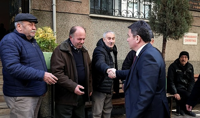 Başkan Aydın'dan Kayınvalidesinin Hayrına Lokma İkramı