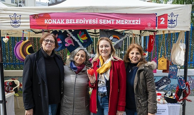 Konak'ta sevgi, emekle güçleniyor