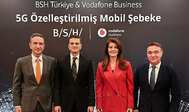 Vodafone Business ve BSH Ev Aletleri, Türkiye'de ticari kullanımdaki ilk 5G destekli akıllı fabrika uygulamasını hayata geçirdi