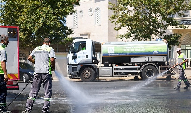 Bakırköy Belediyesi'nden Temizlik Seferberliği