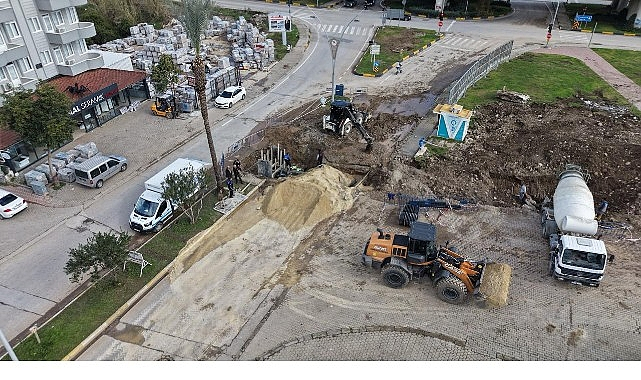 Arslanbucak'ta su baskınına karşı çalışmalar yapılıyor
