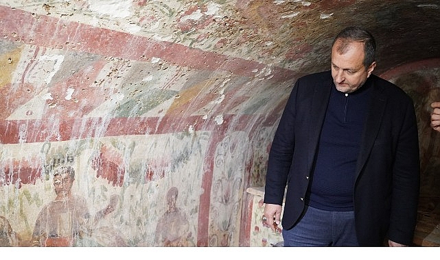 Başkan Usta'dan Hisardere Nekropolü'nde İnceleme