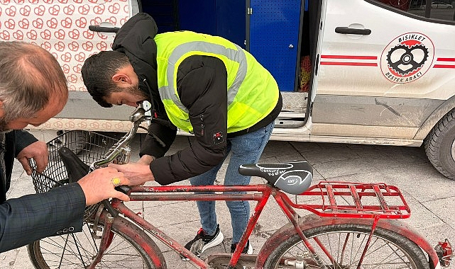 Konya Büyükşehir “Dünya Kışın İşe Bisikletle Gitme Günü