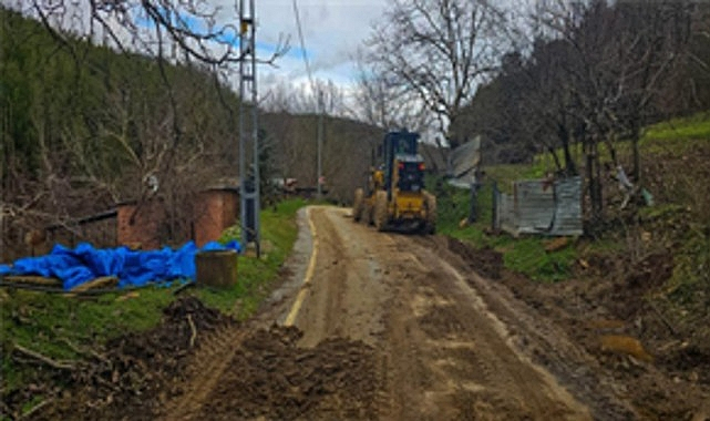 Kuvvetli yağışların ardından kırsalda yoğun müdahale