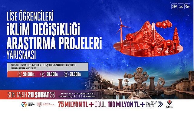 Bilimle Değişen Dünya: TEKNOFEST'te Lise Öğrencilerine Özel   İki Büyük Araştırma Yarışması