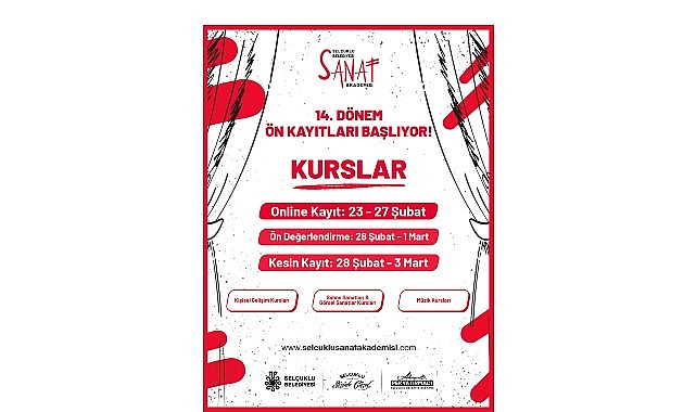 Selçuklu Sanat Akademisi'nde 14. Dönem Ön Kayıtları Başladı