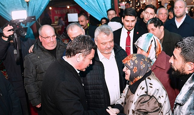 Başkan Erkan Aydın Ramazan Sokağı'nda Vatandaşlarla Buluştu